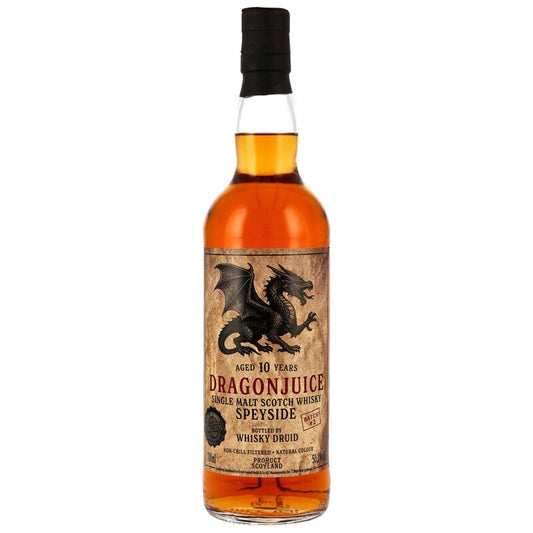 Dragonjuice 10 y.o. Speyside Single Malt Whisky - Batch #2 - Whisky Druid