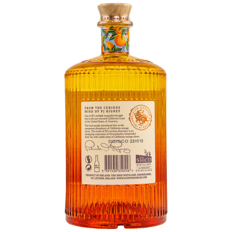 Drumshanbo Gunpowder Gin Californian Orange Citrus