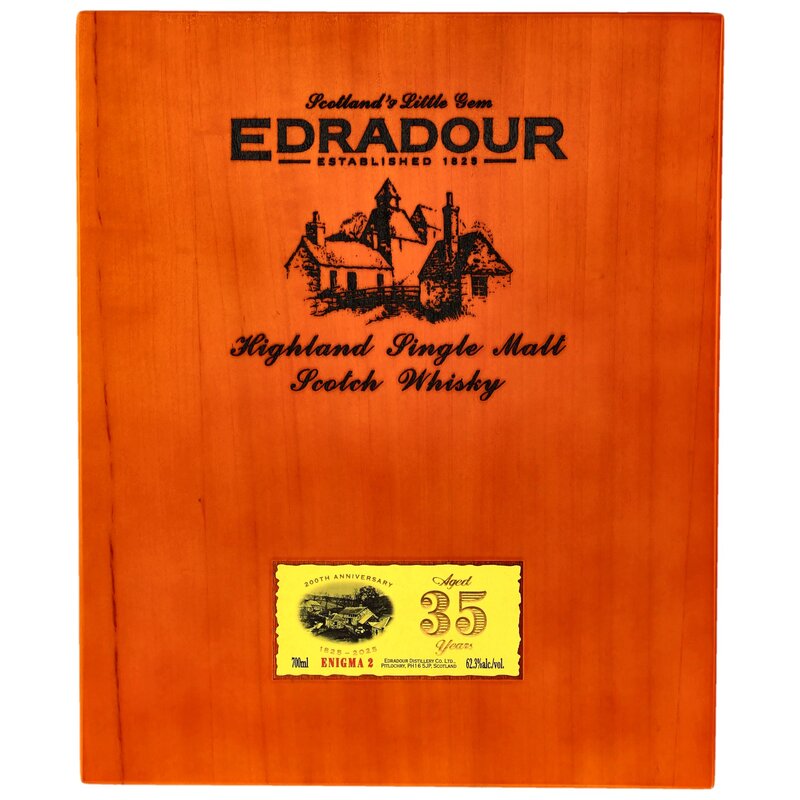 Edradour 1989/2025 - 35 y.o. - Enigma Part 2 - 1st Fill Sherry Butt #368 - 200th Anniversary