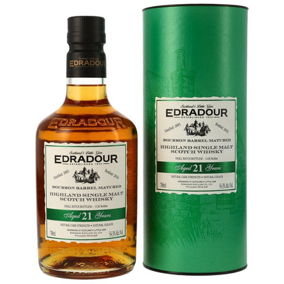 Edradour 21 y.o. Cask Strength - Bourbon Barrels