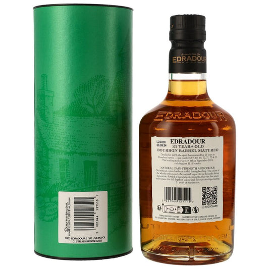 Edradour 21 y.o. Cask Strength - Bourbon Barrels