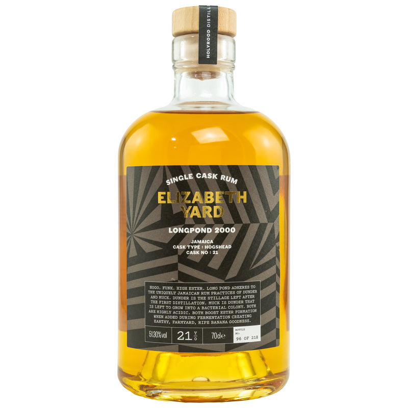 Elizabeth Yard Rum Long Pond Distillery 21 y.o.