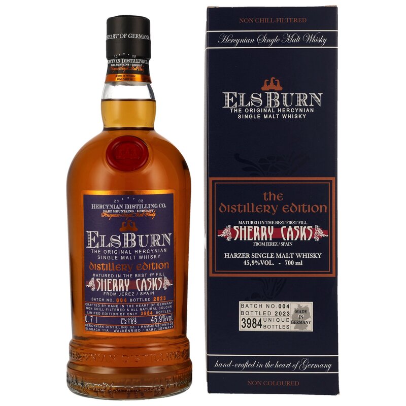 Elsburn Distillery Edition Batch 004 Sherry Casks