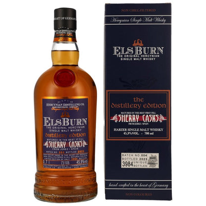 Elsburn Distillery Edition Batch 004 Sherry Casks