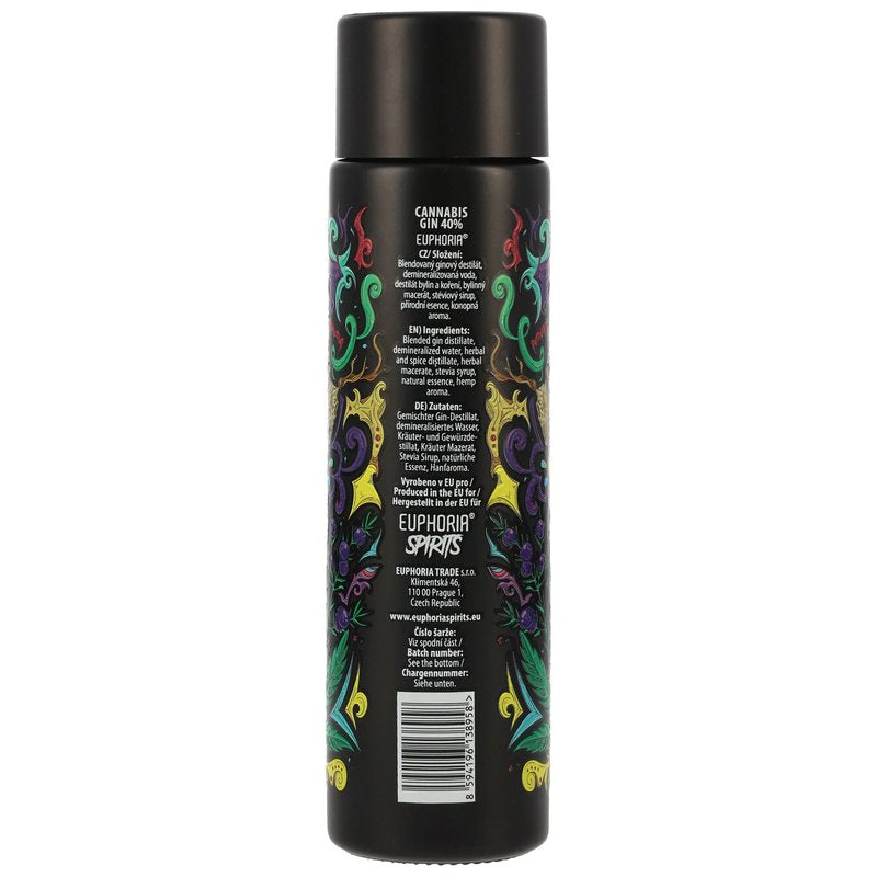 Euphoria Cannabis Gin 200ml - Made with Madness