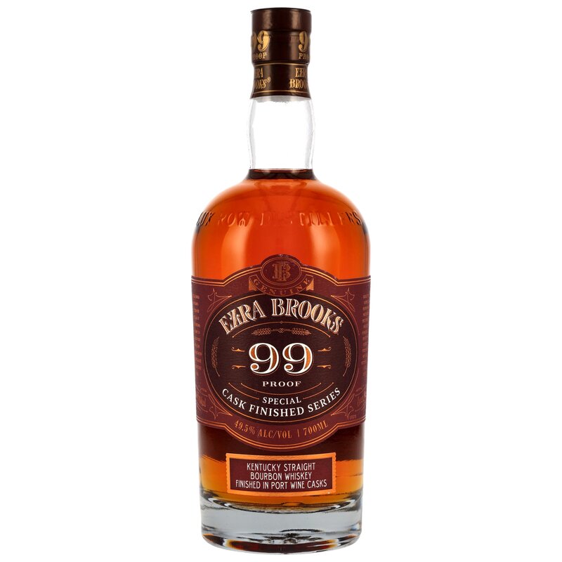 Ezra Brooks 99 Proof Port Wine Casks Finish