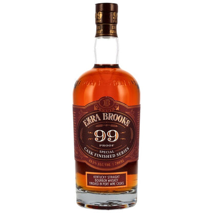 Ezra Brooks 99 Proof Port Wine Casks Finish