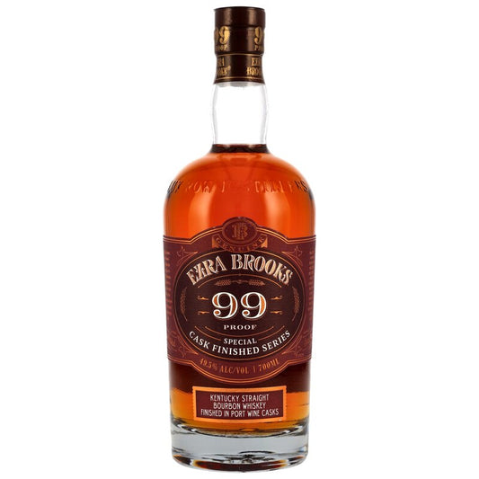 Ezra Brooks 99 Proof Port Wine Casks Finish