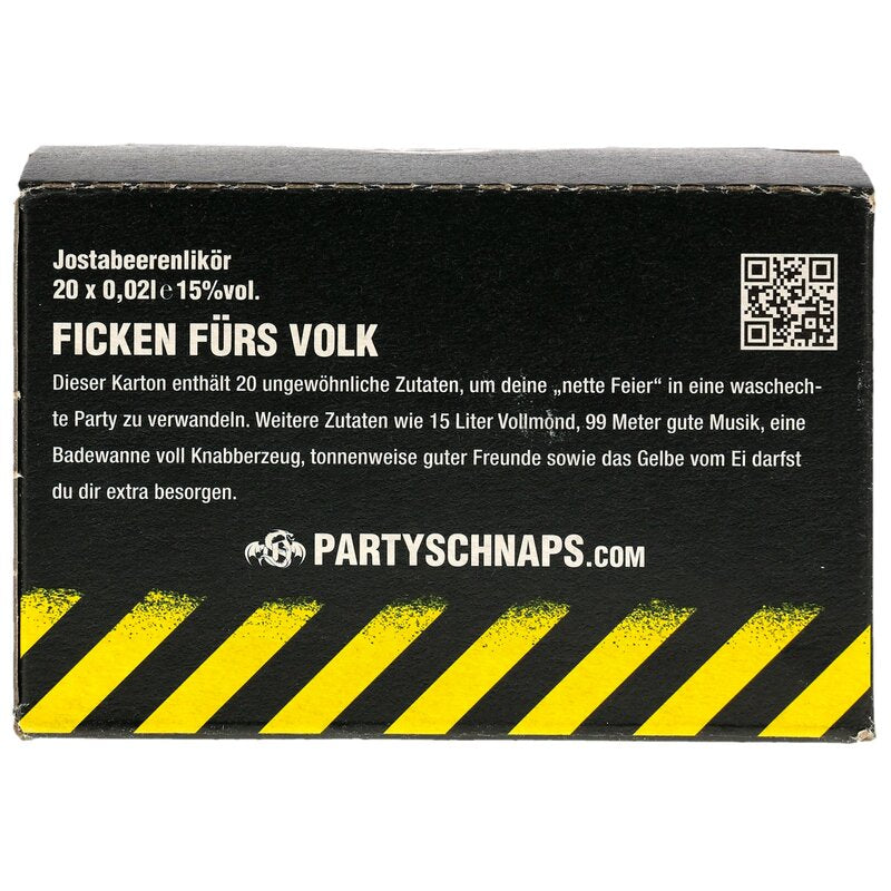 FICKEN Likör (Jostabeeren) 20x0,02l Minis - Abgabe nur als VE