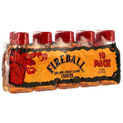 Fireball Liqueur  Pack 10x 0,05l