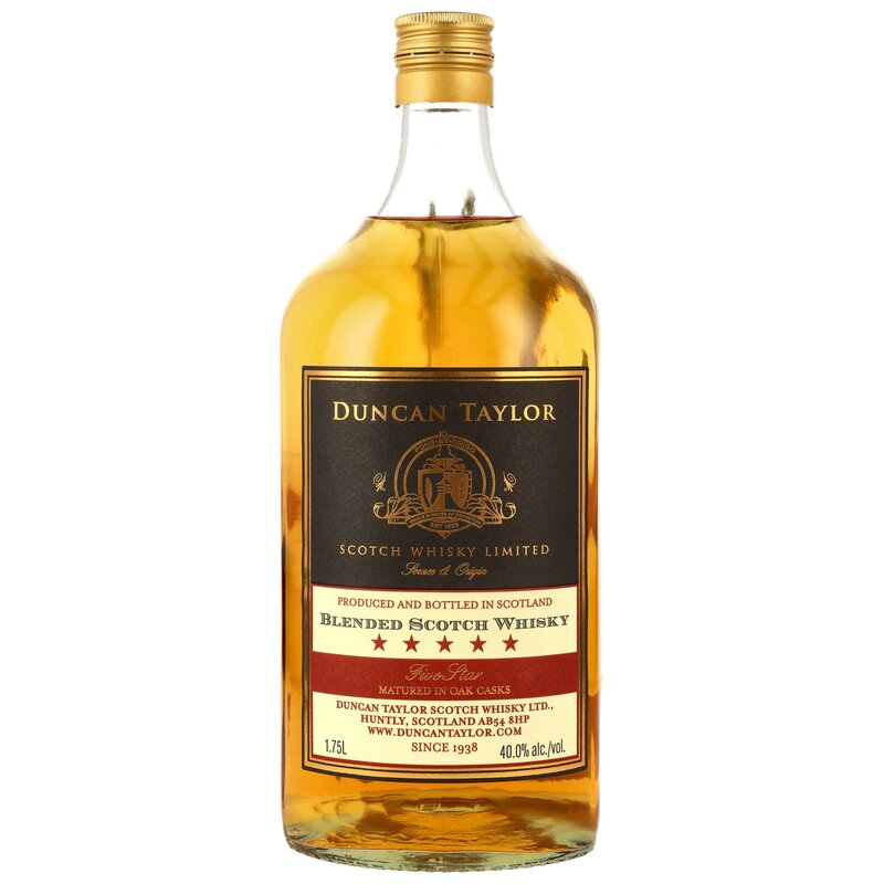 Five Star Blended Scotch - 1,75 l Henkelflasche - Duncan Taylor