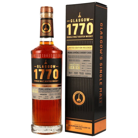 Glasgow 1770 - 2018/2025 - 7 y.o. - PX Sherry Cask #18/1204 - The Awakening Series