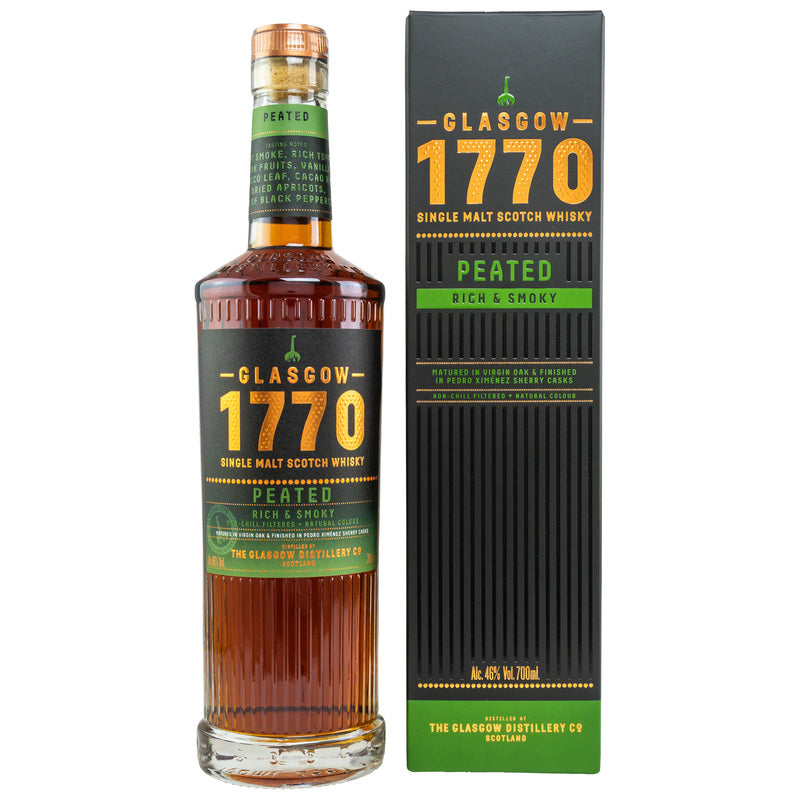 Glasgow 1770 - Peated - Rich & Smoky - 700ml