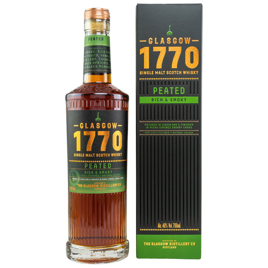 Glasgow 1770 - Peated - Rich & Smoky - 700ml in GP