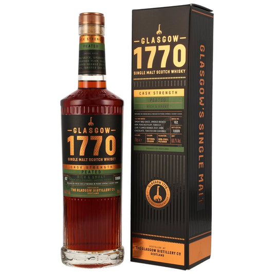 Glasgow 1770 - Peated Cask Strength Batch 2