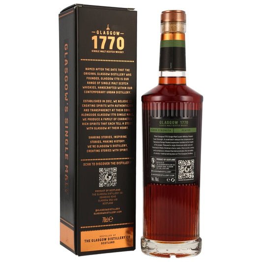 Glasgow 1770 - Peated Cask Strength Batch 2