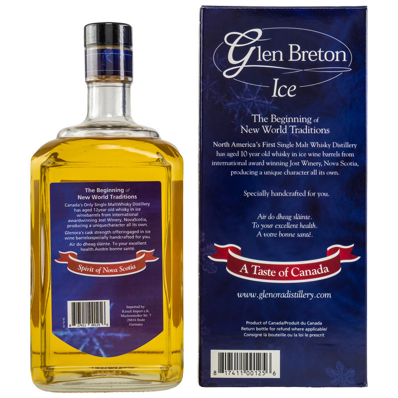 Glen Breton 10 y.o. 40% Single Malt Ice Wine Barrel in GP