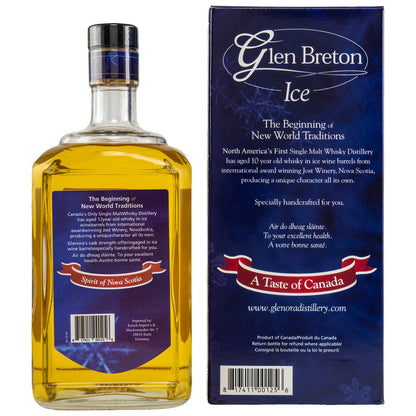 Glen Breton 10 y.o. 40% Single Malt Ice Wine Barrel in GP