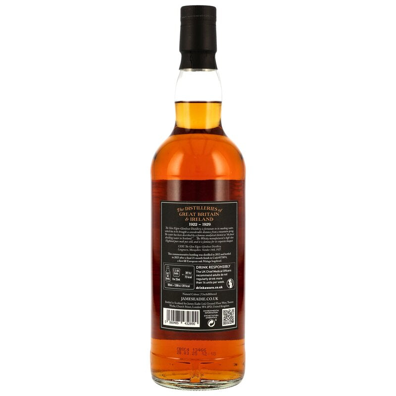 Glen Elgin 2012/2025 - 12 y.o. - Malaga Hogshead