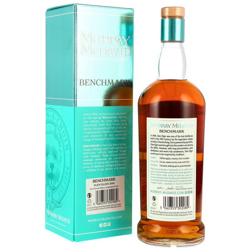 Glen Elgin 2014/2025 - 11 y.o. - Oloroso Sherry Cask Finish - Murray McDavid