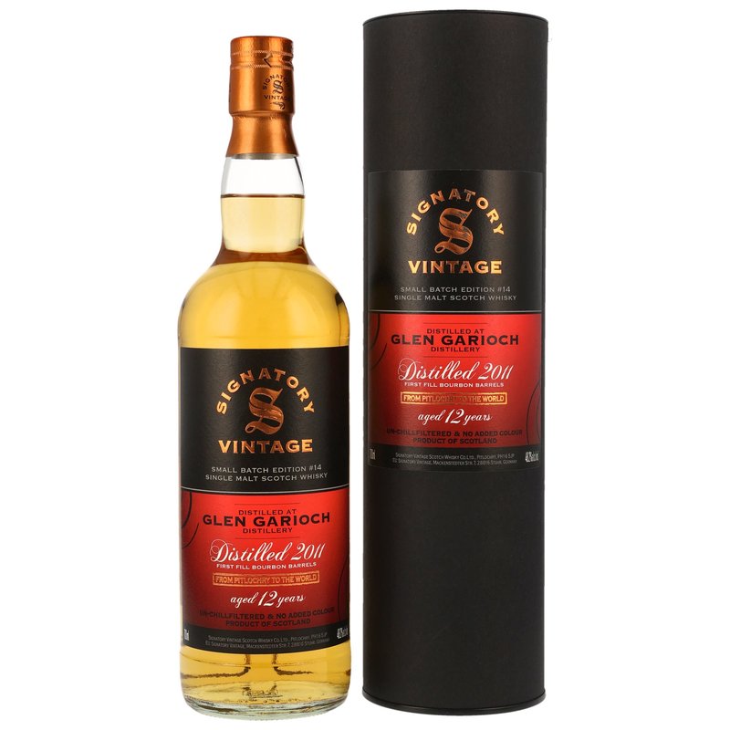 Glen Garioch 2011 - 12 y.o. - Signatory Small Batch Edition