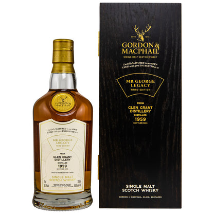 Glen Grant 1959/2022 - 63 y.o. - G&M Cask #3665  - Mr. George Legacy