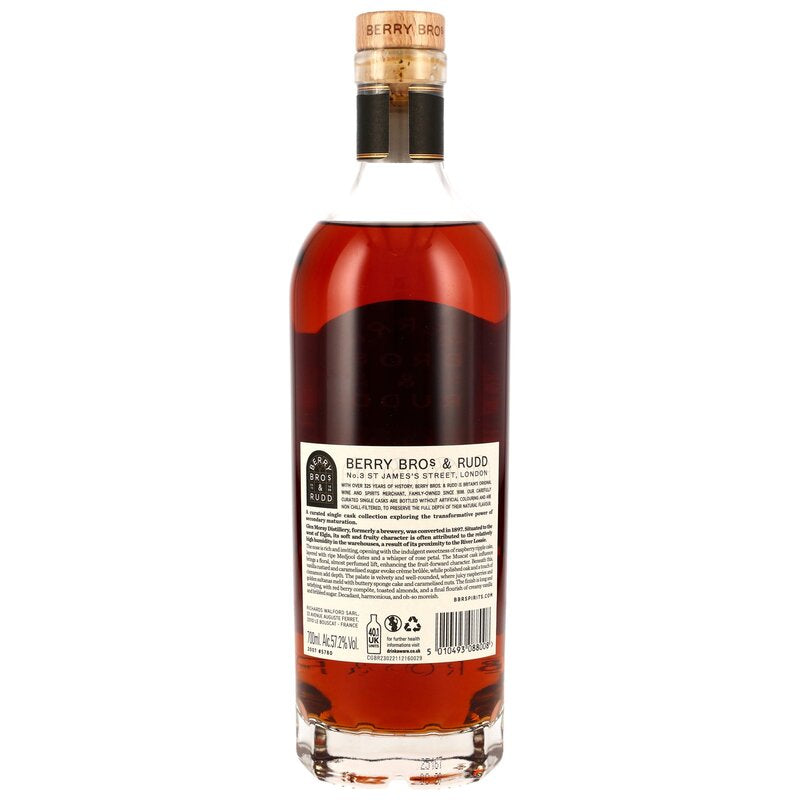 Glen Moray 2007/2025 - 18 y.o. - Muscat Cask Finish #5780 (Berry Bros & Rudd)