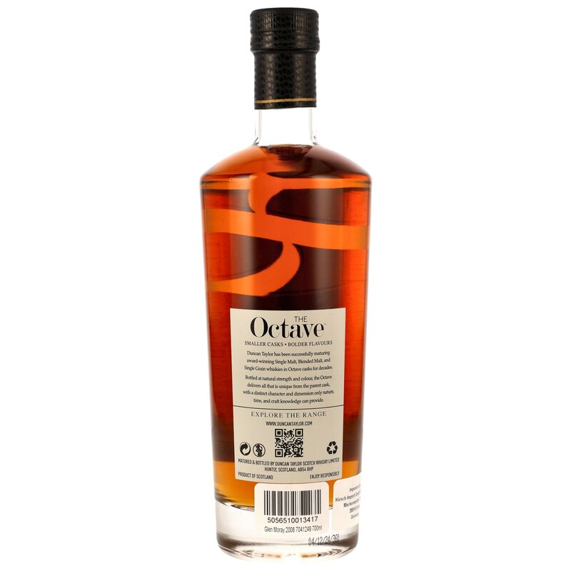 Glen Moray 2008/2024 - 16 y.o. - Oloroso Sherry Cask Finish #7041249 - The Octave (Duncan Taylor)