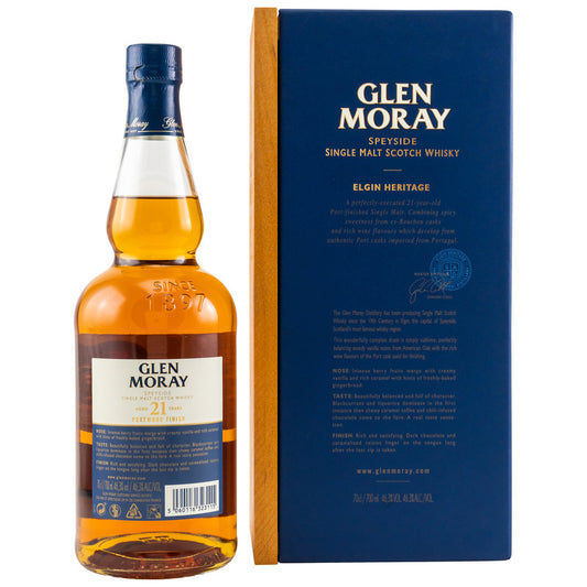 Glen Moray 21 y.o. - Portwood Finish