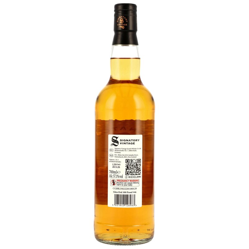 Glen Ord 2012/2025 - 12  y.o. - Signatory 100 PROOF Edition