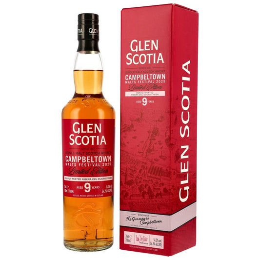 Glen Scotia 9 y.o. - Heavily Peated Ribera Del Duero Finish