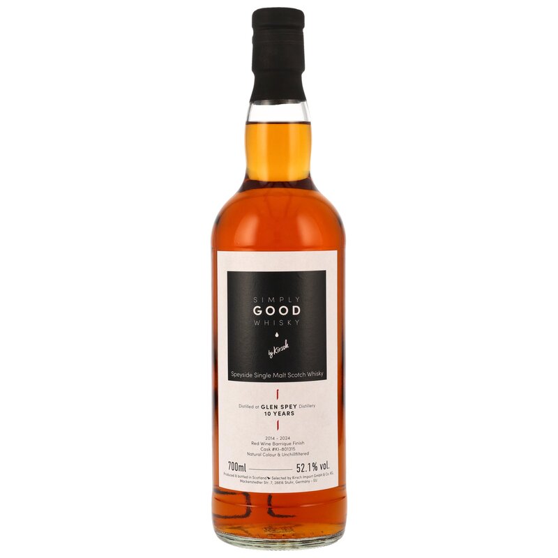 Glen Spey 10 y.o. Red Wine Barrique Finish