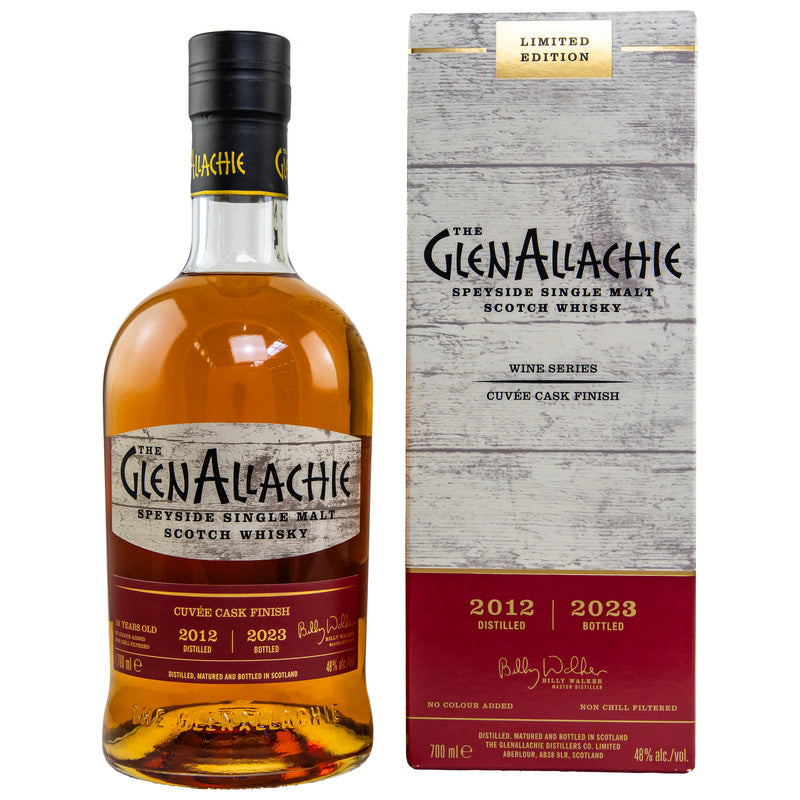 GlenAllachie 10 y.o. - Wine Cuvee Barrique Finish