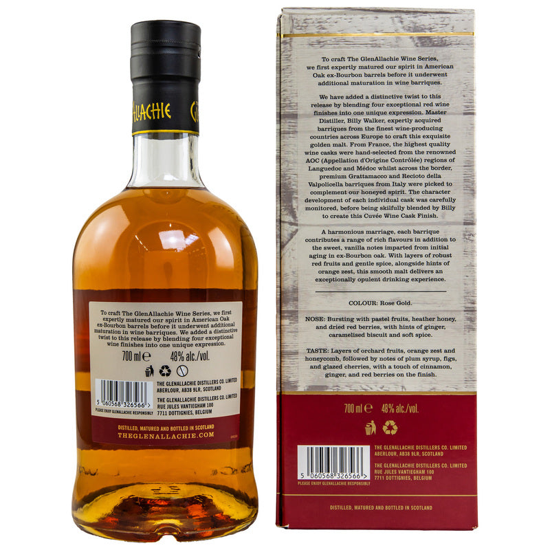 GlenAllachie 10 y.o. - Wine Cuvee Barrique Finish