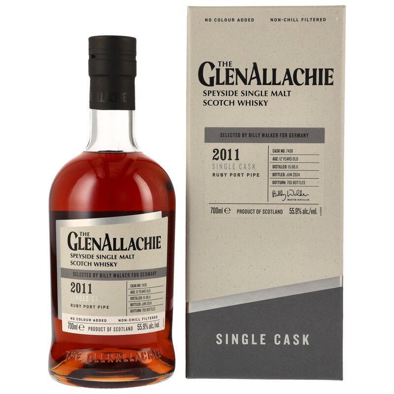 GlenAllachie 2011/2024 - 12 y.o. - Ruby Port Pipe
