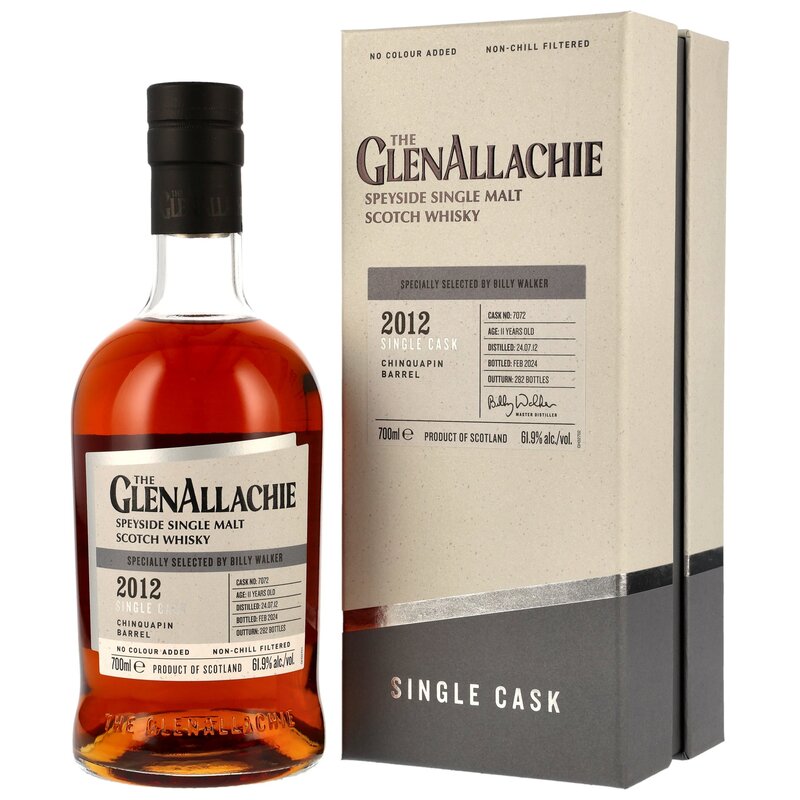 GlenAllachie 2012/2024 - 11 y.o. -  Chinquapin Cask