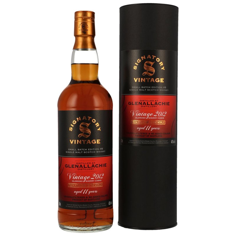 Glenallachie 2012/2024 - 11 y.o. - Signatory Small Batch Edition