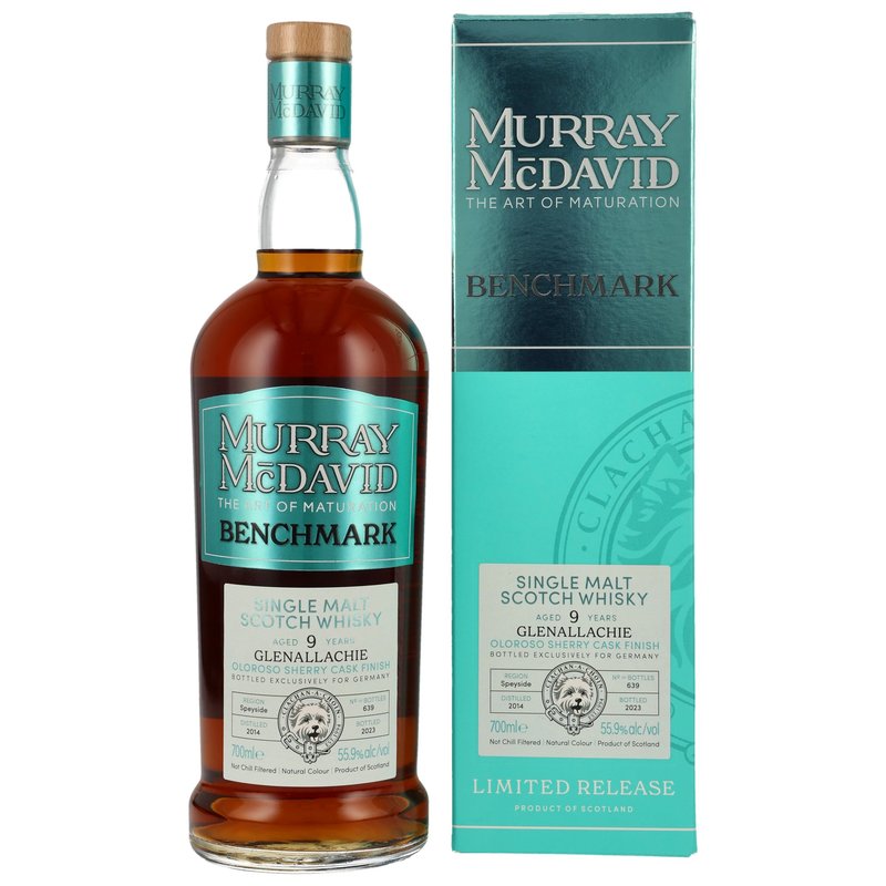 Glenallachie 2014/2023 - 9 y.o. - Oloroso Finish - Murray McDavid - Germany