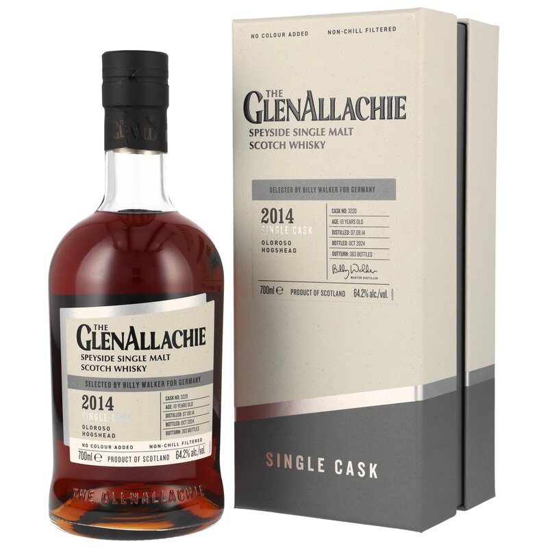 GlenAllachie 2014/2024 - 10 y.o. - Oloroso Hogshead