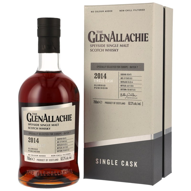 GlenAllachie 2014/2024 - 10 y.o. - Oloroso Puncheon