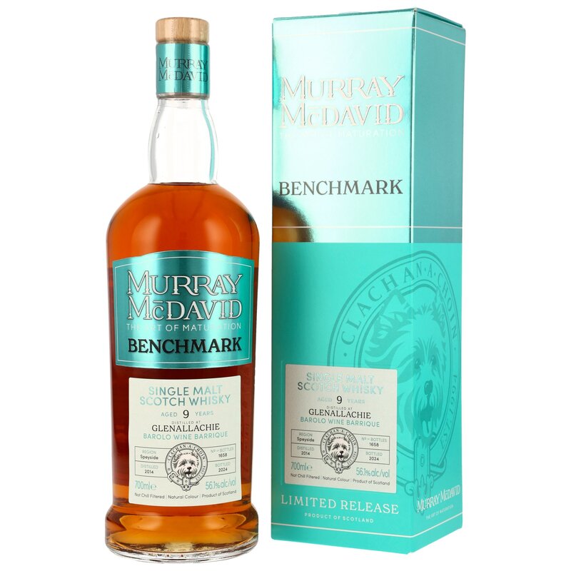 Glenallachie 2014/2024 - 9 y.o. - Barolo Wine Barrique - Murray McDavid