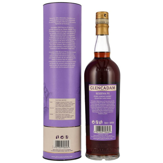 Glencadam 2006/2023 - 17 y.o. PX Quarter Cask