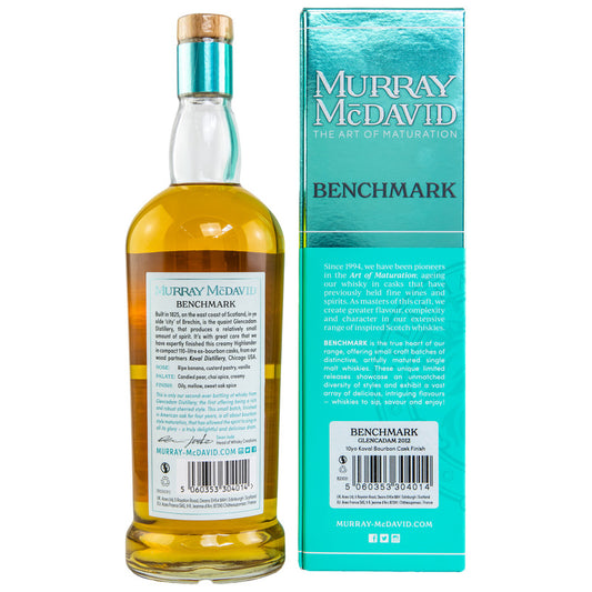 Glencadam 2012/2023 - 10 y.o. - 1st Fill Bourbon Cask - Murray McDavid