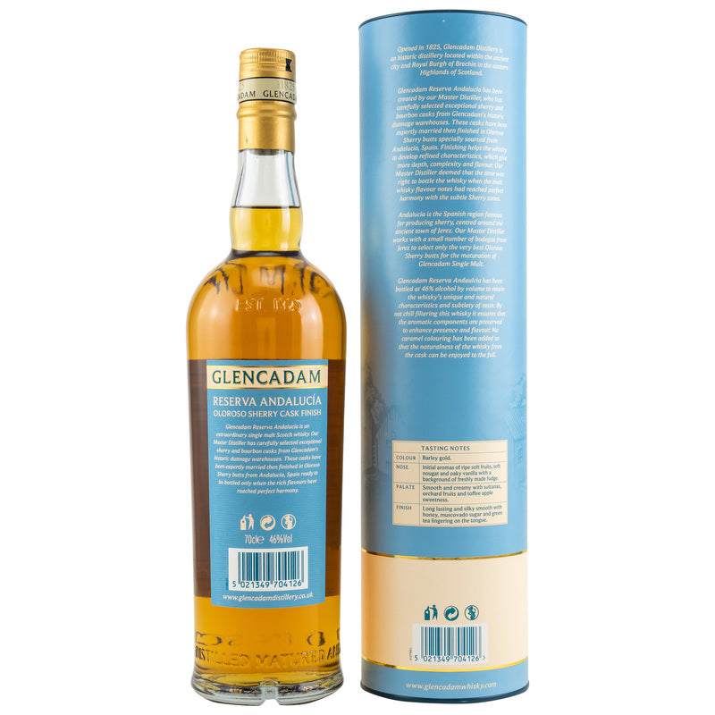 Glencadam Reserva Andalucia - Oloroso Sherry Cask Finish