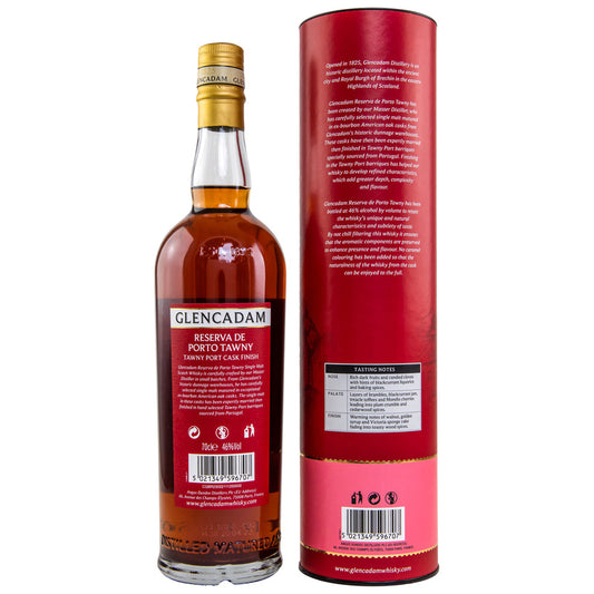 Glencadam Reserva de Porto Tawny - Tawny Port Cask Finish