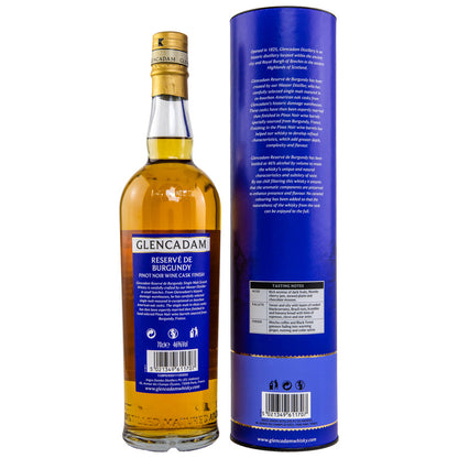 Glencadam Reserve de Burgundy - Pinot Noir Cask Finish