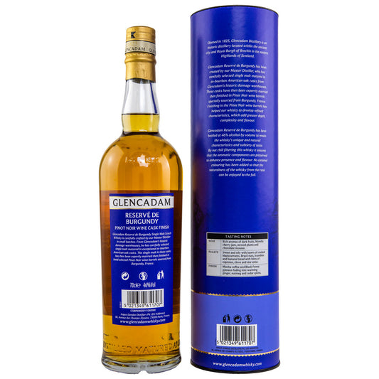 Glencadam Reserve de Burgundy - Pinot Noir Cask Finish