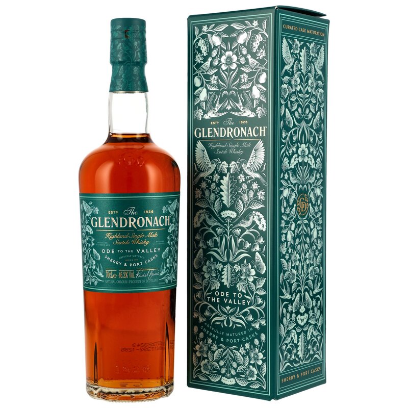 Glendronach Ode to the Valley - Sherry & Ruby Port Casks
