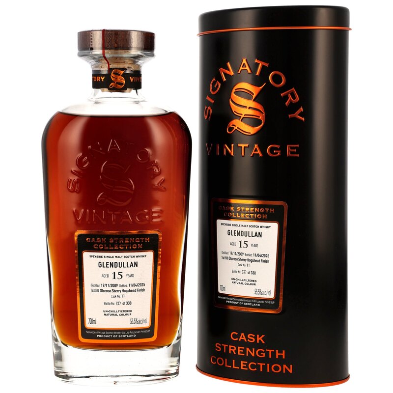 Glendullan 2009/2025 - 15 y.o. - Sig CS 1st Fill Oloroso Sherry Finish