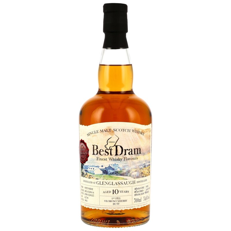 Glenglassaugh 2014/2025 - 10 y.o. - 1st Fill Oloroso Sherry Butt